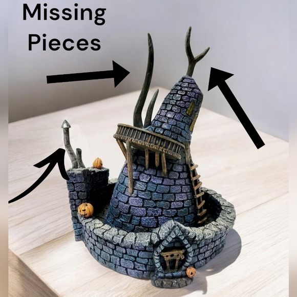 Hawthorne Village Nightmare Before Christmas "Antlers House" See Description - Picture 13 of 13